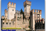 Замок Скалиджеров (castello scaligero di Sirmione), Дезенцано, Италия