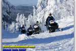 Snowmobile Safari, Lapland, Finland. Tours of Kiev from the Ukrainian Tour (044) 360 5737