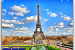 Eiffel Tower. Paris. France. Travel from Kiev to Ukrainian Tour (044) 360 5737