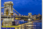 Szechenyi Chain Bridge. Budapest. Hungary. Tours of Kiev from the Ukrainian Tour (044) 360 5737