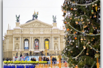 Christmas in Lviv 2019. Lviv Opera House. Travel from Kiev to Ukrainian Tour (044) 360 5737