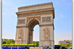 Triumphal Arch Paris. France. Travel from Kiev to Ukrainian Tour (044) 360 5737