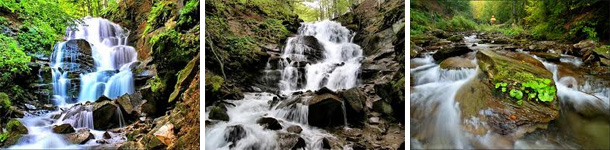 Памятник природы - водопад Шипот